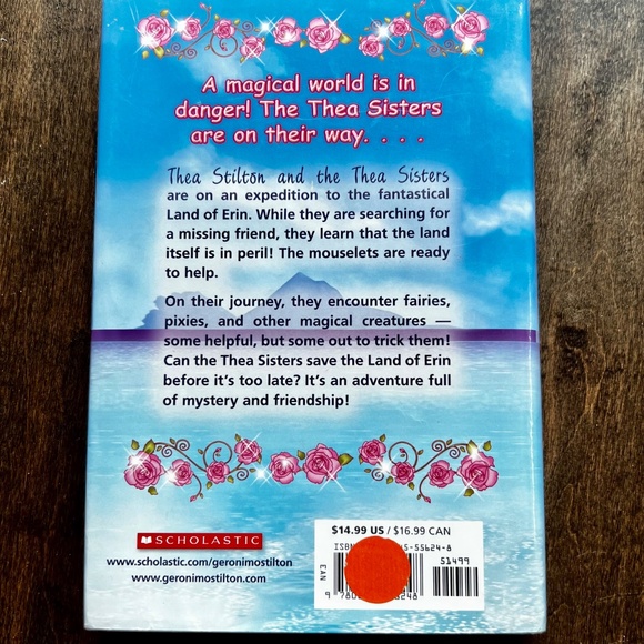 Thea Stilton The Secret of the Faeries Special Edition Hard Cover Book - Picture 3 of 4